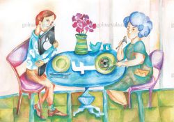 Size : A3 Modern Life