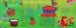 This recipe design for site http://www.theydrawandcook.com Strawberry Marmalade