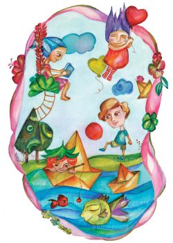 Size : A3 Happy kids