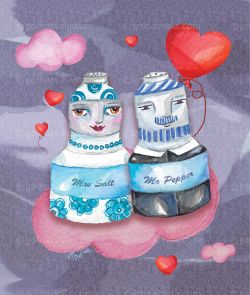 Size:17*24
Season everything with Love! Pepper and salt