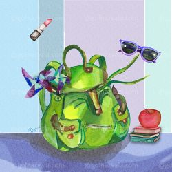 Size:17*24
Every morning i struggle with my bag to put everything inside My bag