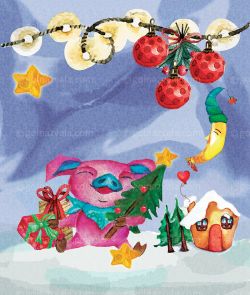 Size:17*24
Christmas! The very word brings joy to our hearts Christmas Joy