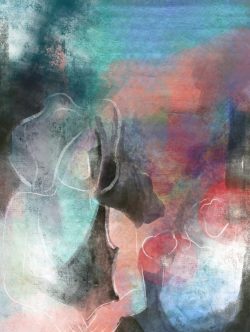 Waiting for Love — She stands in the hush of her own longing, where every heartbeat feels like a question.