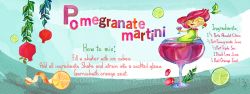 Beautiful Pomegranate Martini will go perfectly for any celebration Pomegranate Martini