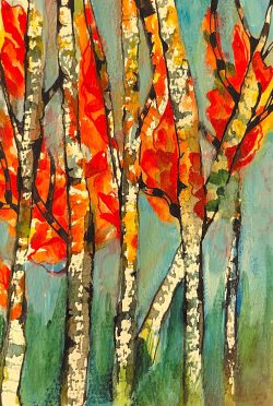 25x40, Acrylic on Paper